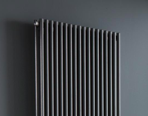 Grzejnik Irsap Arpa2 pionowy - wys.1820mm szer.432mm - kolor Satin Black, podłączenie centralne 50 mm  