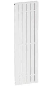 Grzejnik Luxrad Vertirad podwójny - wys.1700mm szer.445mm, kolor standardowy biały, podłączenie centralne 50 mm  