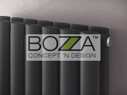 Grzejnik Luxrad Fortuna podwójna - wys.1500mm szer.236mm, kolor standardowy biały, podłączenie dolne 