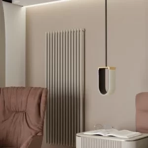 Grzejnik Luxrad Fart  - wys.1200mm szer.565mm - kolor standardowy antracyt, podłączenie centralne